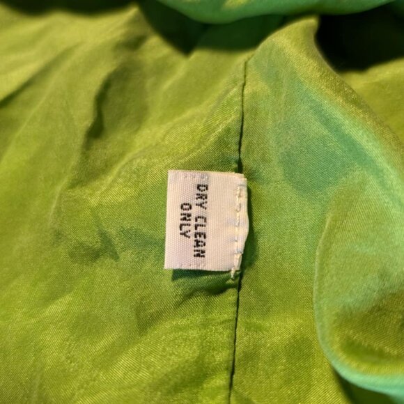 Anthropologie Lauren Moffatt Boho Midi Green Spring Summer Floral Skirt Size 4 - Picture 14 of 14